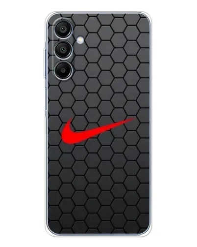 Чехол для Samsung Galaxy A16 с картинкой «Nike — карбоновая сетка» Чехол для Samsung Galaxy A16 с картинкой «Nike — карбоновая сетка»