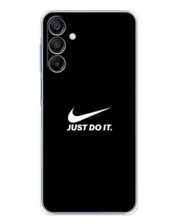 Чехол для Samsung Galaxy A16 с картинкой «Минимализм от Nike»