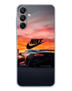 Чехол для Samsung Galaxy A16 с картинкой «Nike и суперкар»