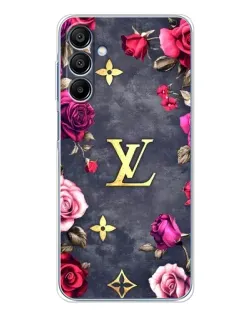 Чехол для Samsung Galaxy A16 с картинкой «Цветочный Louis Vuitton»