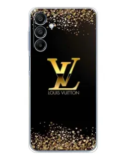 Чехол для Samsung Galaxy A16 с картинкой «LV — золотые искры»