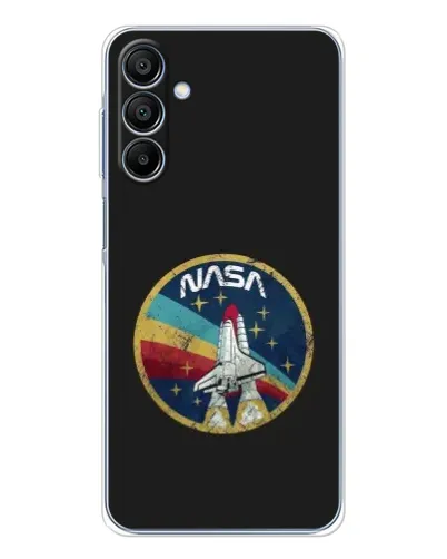 Чехол для Samsung Galaxy A16 с картинкой «NASA — эмблема миссии» Чехол для Samsung Galaxy A16 с картинкой «NASA — эмблема миссии»