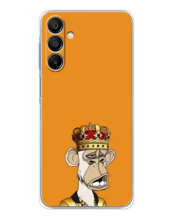 Чехол для Samsung Galaxy A16 с картинкой «Золотая обезьяна Bored Ape»