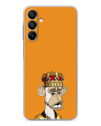 Чехол для Samsung Galaxy A16 с картинкой «Золотая обезьяна Bored Ape»