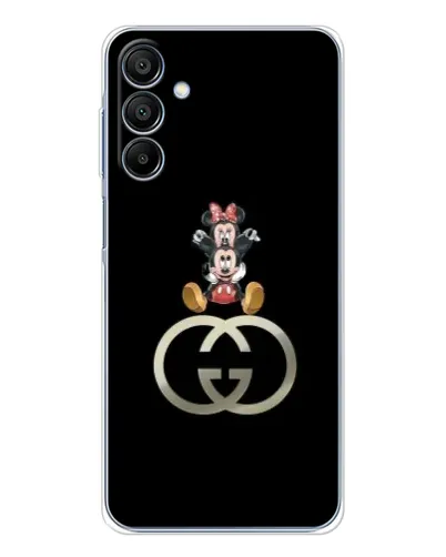 Чехол для Samsung Galaxy A16 с картинкой «Минни Маус на лого» Чехол для Samsung Galaxy A16 с картинкой «Минни Маус на лого»