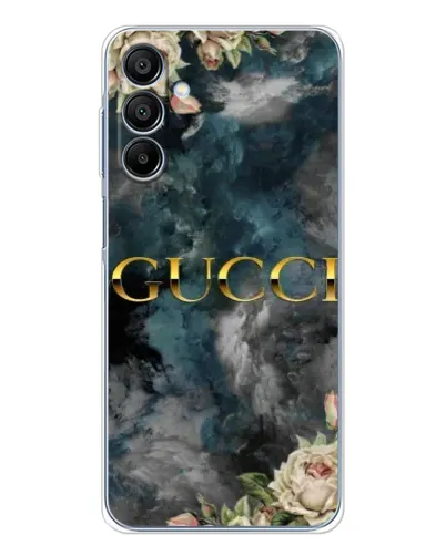 Чехол для Samsung Galaxy A16 с картинкой «Абстрактные цветы Gucci» Чехол для Samsung Galaxy A16 с картинкой «Абстрактные цветы Gucci»