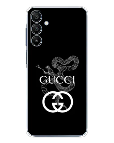 Чехол для Samsung Galaxy A16 с картинкой «Gucci — серебряная змея» Чехол для Samsung Galaxy A16 с картинкой «Gucci — серебряная змея»