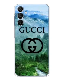 Чехол для Samsung Galaxy A16 с картинкой «Gucci — горный пейзаж»