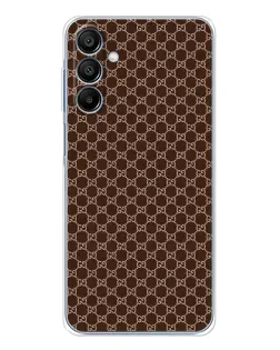 Чехол для Samsung Galaxy A16 с картинкой «Gucci — шоколадная сетка»