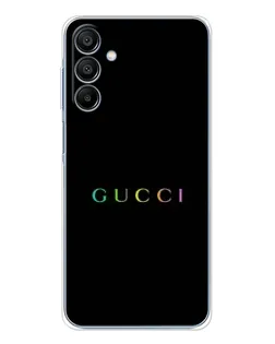 Чехол для Samsung Galaxy A16 с картинкой «Gucci — неоновый минимализм»