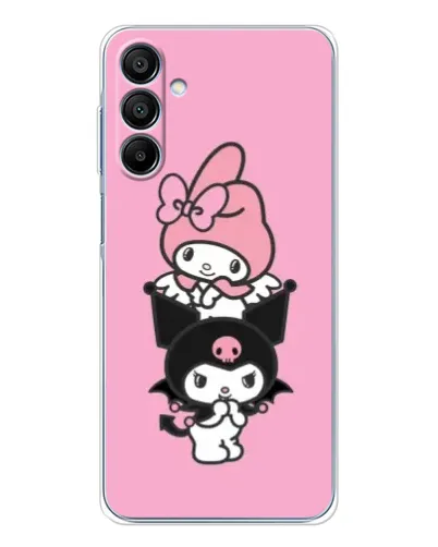 Чехол для Samsung Galaxy A16 с картинкой «My Melody и Kuromi»