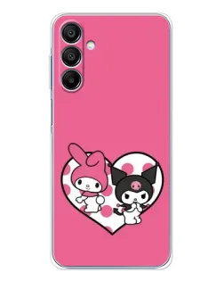 Чехол для Samsung Galaxy A16 с картинкой «Kuromi и My Melody» Чехол для Samsung Galaxy A16 с картинкой «Kuromi и My Melody»