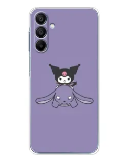 Чехол для Samsung Galaxy A16 с картинкой «Kuromi на лиловом фоне» Чехол для Samsung Galaxy A16 с картинкой «Kuromi на лиловом фоне»