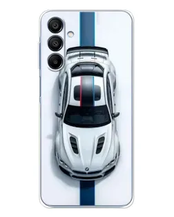 Чехол для Samsung Galaxy A16 с картинкой «Вид сверху — BMW M» Чехол для Samsung Galaxy A16 с картинкой «Вид сверху — BMW M»