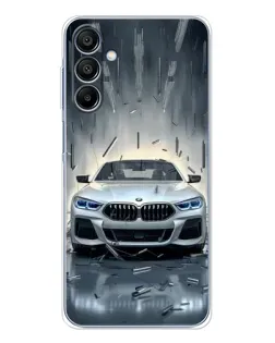 Чехол для Samsung Galaxy A16 с картинкой «BMW в свете фар» Чехол для Samsung Galaxy A16 с картинкой «BMW в свете фар»