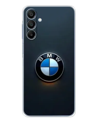 Чехол для Samsung Galaxy A16 с картинкой «Логотип BMW — минимализм»