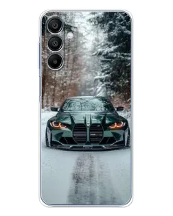 Чехол для Samsung Galaxy A16 с картинкой «BMW в зимнем лесу» Чехол для Samsung Galaxy A16 с картинкой «BMW в зимнем лесу»