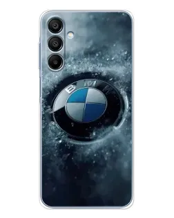 Чехол для Samsung Galaxy A16 с картинкой «Логотип BMW — лед» Чехол для Samsung Galaxy A16 с картинкой «Логотип BMW — лед»
