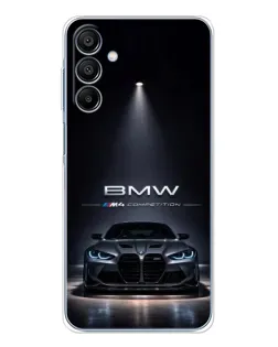 Чехол для Samsung Galaxy A16 с картинкой «BMW сквозь ночной город» Чехол для Samsung Galaxy A16 с картинкой «BMW сквозь ночной город»