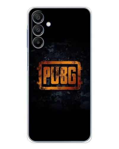 Чехол для Samsung Galaxy A16 с картинкой «PUBG — золотой логотип»