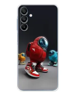 Чехол для Samsung Galaxy A16 с картинкой «Among Us — 3D стиль»