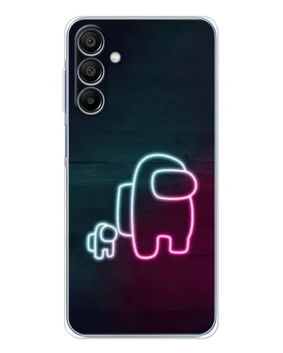Чехол для Samsung Galaxy A16 с картинкой «Among Us неон-арт» Чехол для Samsung Galaxy A16 с картинкой «Among Us неон-арт»
