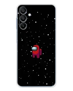Чехол для Samsung Galaxy A16 с картинкой «Красный Among Us»