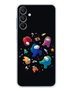 Чехол для Samsung Galaxy A16 с картинкой «Among Us космос»