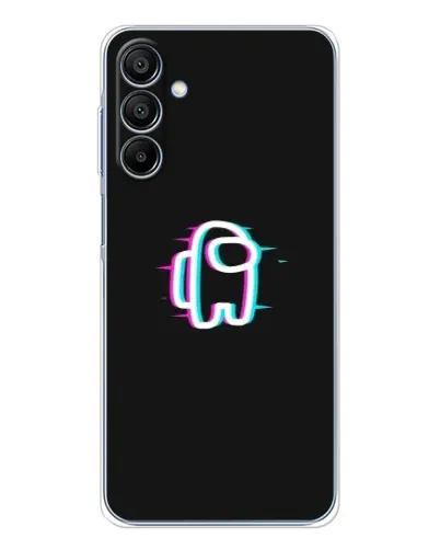Чехол для Samsung Galaxy A16 с картинкой «Among Us неон» Чехол для Samsung Galaxy A16 с картинкой «Among Us неон»
