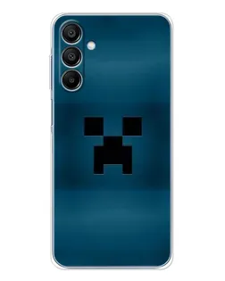 Чехол для Samsung Galaxy A16 с картинкой «Крипер текстура»