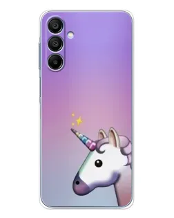 Чехол для Samsung Galaxy A16 с картинкой «Единорог градиент» Чехол для Samsung Galaxy A16 с картинкой «Единорог градиент»