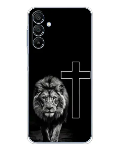 Чехол для Samsung Galaxy A16 с картинкой «Лев и Крест» Чехол для Samsung Galaxy A16 с картинкой «Лев и Крест»