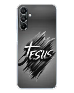 Чехол для Samsung Galaxy A16 с картинкой «Надпись Jesus Graffiti»