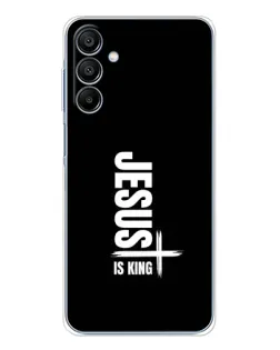 Чехол для Samsung Galaxy A16 с картинкой «Вертикаль веры Jesus»