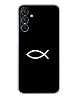 Чехол для Samsung Galaxy A16 с картинкой «Символ рыбы Jesus» Чехол для Samsung Galaxy A16 с картинкой «Символ рыбы Jesus»