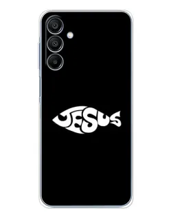 Чехол для Samsung Galaxy A16 с картинкой «Рыба Jesus» Чехол для Samsung Galaxy A16 с картинкой «Рыба Jesus»