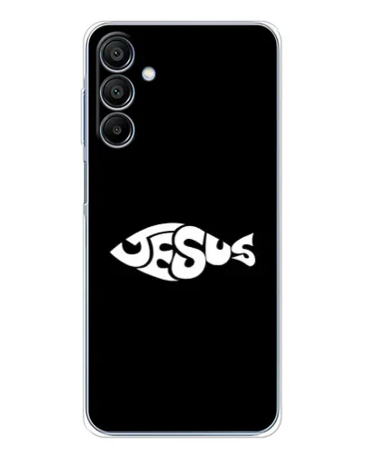 Чехол для Samsung Galaxy A16 с картинкой «Рыба Jesus» Чехол для Samsung Galaxy A16 с картинкой «Рыба Jesus»