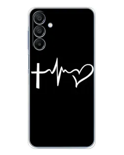 Чехол для Samsung Galaxy A16 с картинкой «Пульс веры» Чехол для Samsung Galaxy A16 с картинкой «Пульс веры»