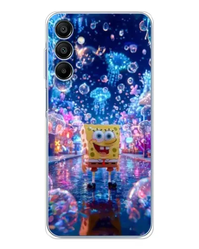 Чехол для Samsung Galaxy A16 с картинкой «Неоновый океан»