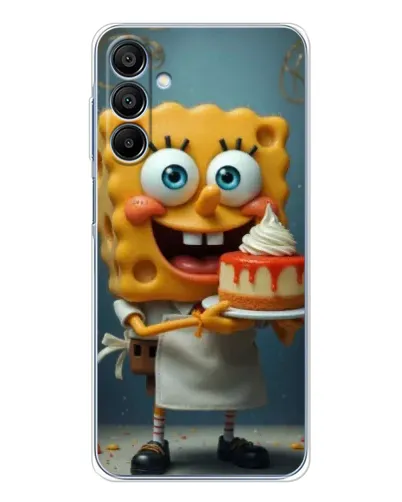 Чехол для Samsung Galaxy A16 с картинкой «Повар Спанч Боб»