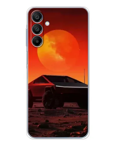 Чехол для Samsung Galaxy A16 с картинкой «Cybertruck на Марсе» Чехол для Samsung Galaxy A16 с картинкой «Cybertruck на Марсе»