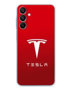 Чехол для Samsung Galaxy A16 с картинкой «Tesla Red Classic»