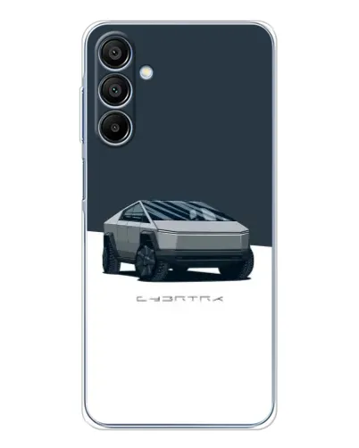 Чехол для Samsung Galaxy A16 с картинкой «Серебристый Cybertruck Tesla» Чехол для Samsung Galaxy A16 с картинкой «Серебристый Cybertruck Tesla»
