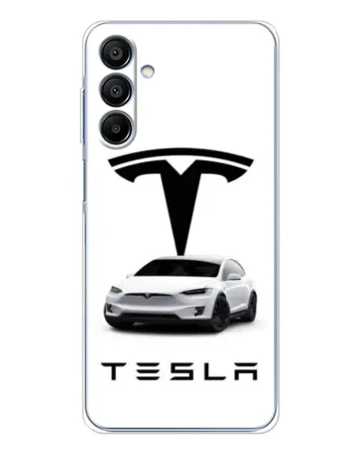 Чехол для Samsung Galaxy A16 с картинкой «Tesla White Style» Чехол для Samsung Galaxy A16 с картинкой «Tesla White Style»