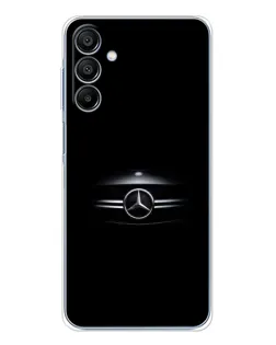 Чехол для Samsung Galaxy A16 с картинкой «Mercedes — абстрактные линии»