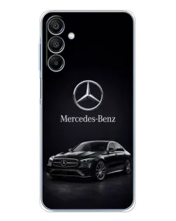 Чехол для Samsung Galaxy A16 с картинкой «Mercedes — решетка радиатора»
