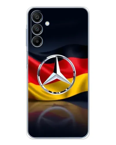 Чехол для Samsung Galaxy A16 с картинкой «Mercedes — флаг Германии» Чехол для Samsung Galaxy A16 с картинкой «Mercedes — флаг Германии»