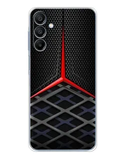 Чехол для Samsung Galaxy A16 с картинкой «Mercedes Carbon Grid»