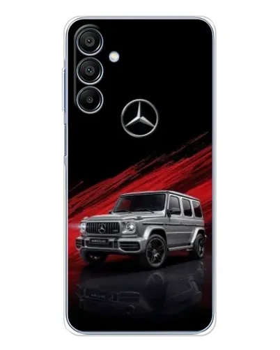 Чехол для Samsung Galaxy A16 с картинкой «Mercedes G-Class красный» Чехол для Samsung Galaxy A16 с картинкой «Mercedes G-Class красный»