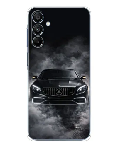 Чехол для Samsung Galaxy A16 с картинкой «Mercedes в дыму» Чехол для Samsung Galaxy A16 с картинкой «Mercedes в дыму»